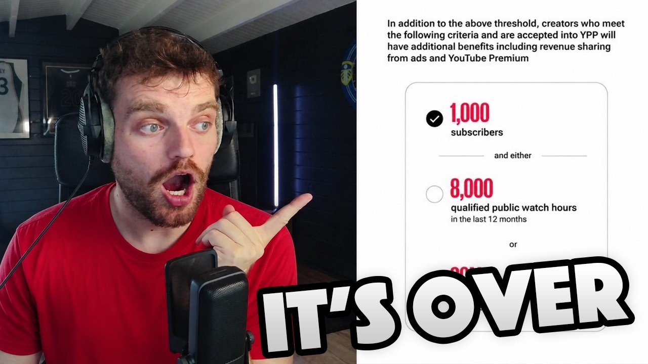 10 Year YouTube PRO Reacts To New 2027 Monetization Rules
