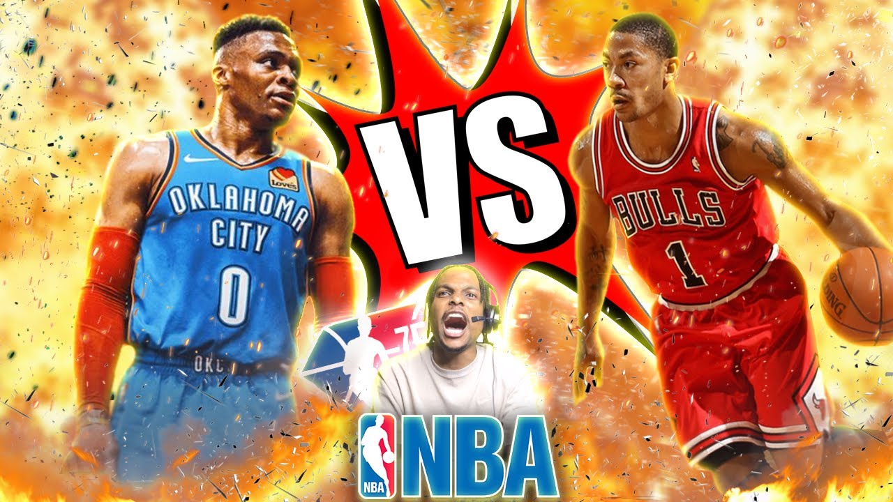 NBA 2K22 MVP RUSSELL WESTBROOK vs MVP DERRICK ROSE!!