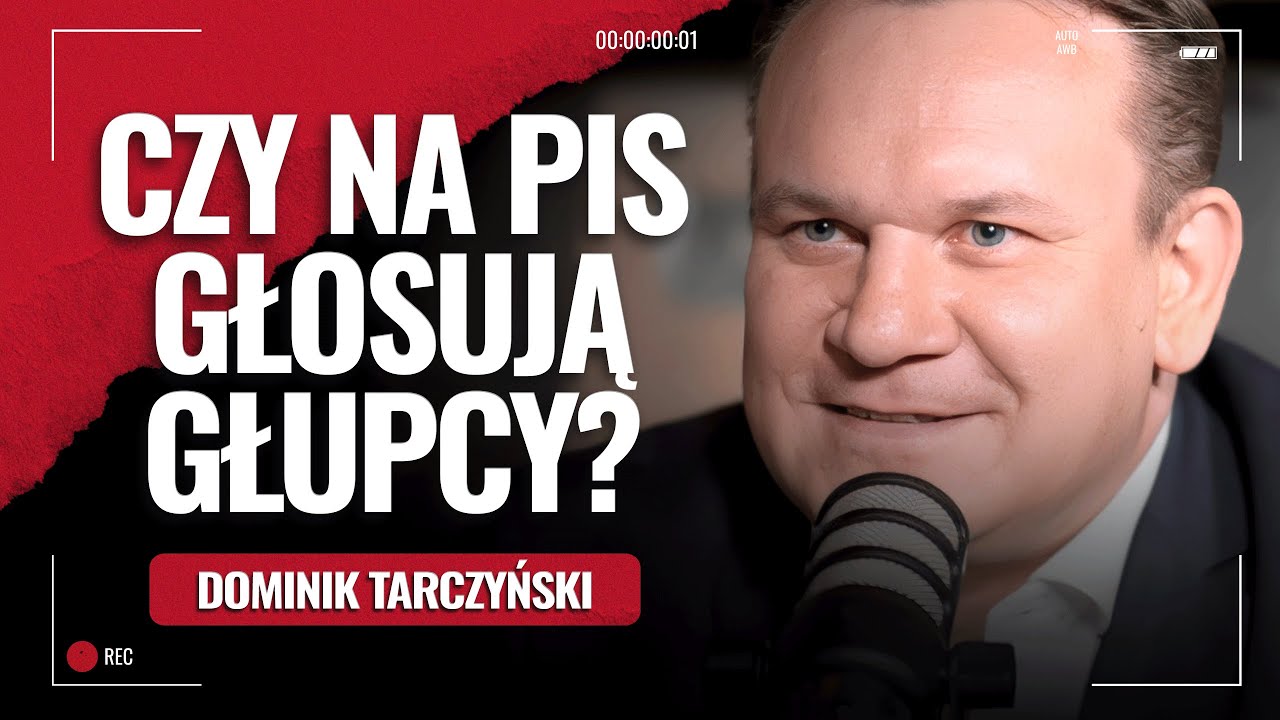 Dominik Tarczyński. Dlaczego PiS to wstyd?