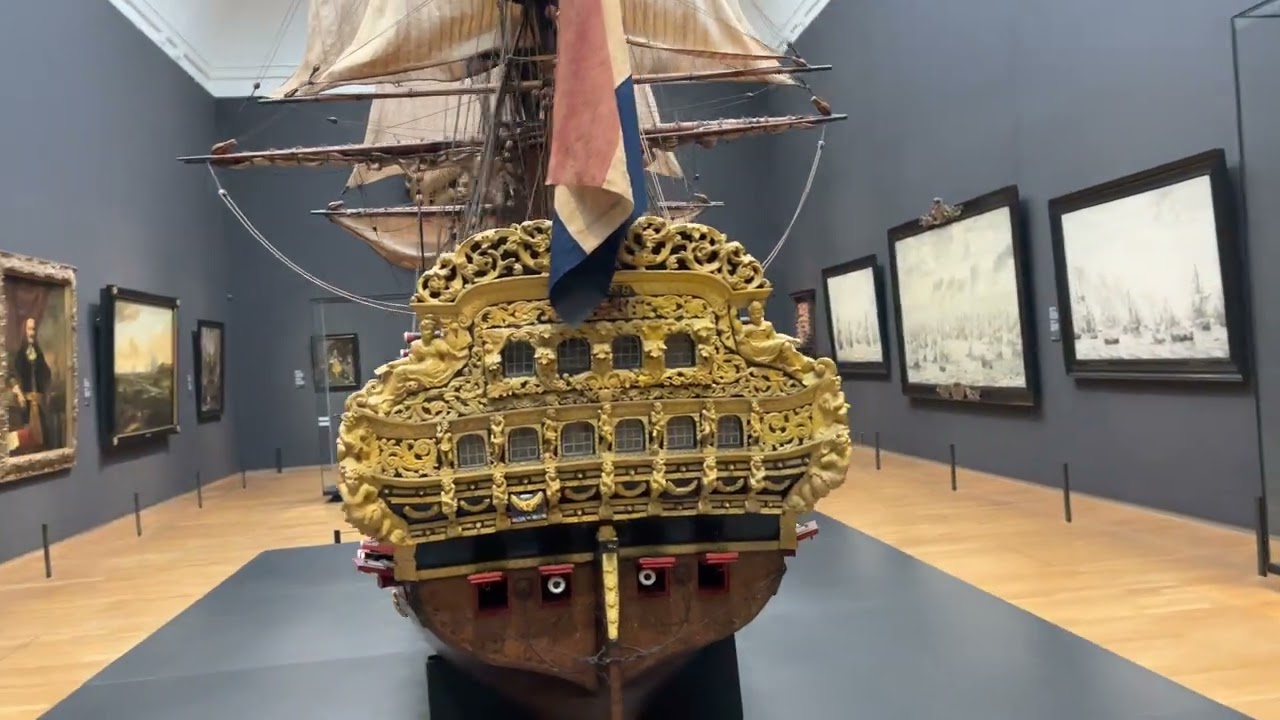 Model of the William Rex - Rijksmuseum