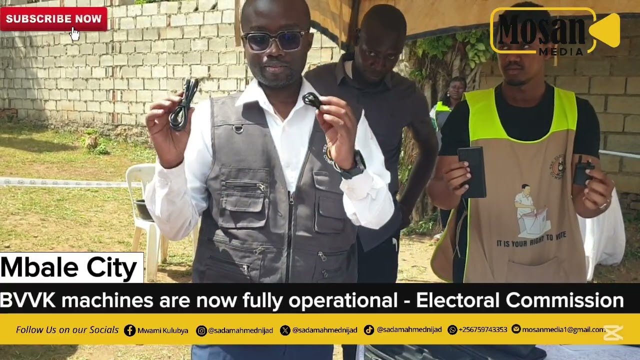 Electoral Commission confirms the operation of BVVK machines