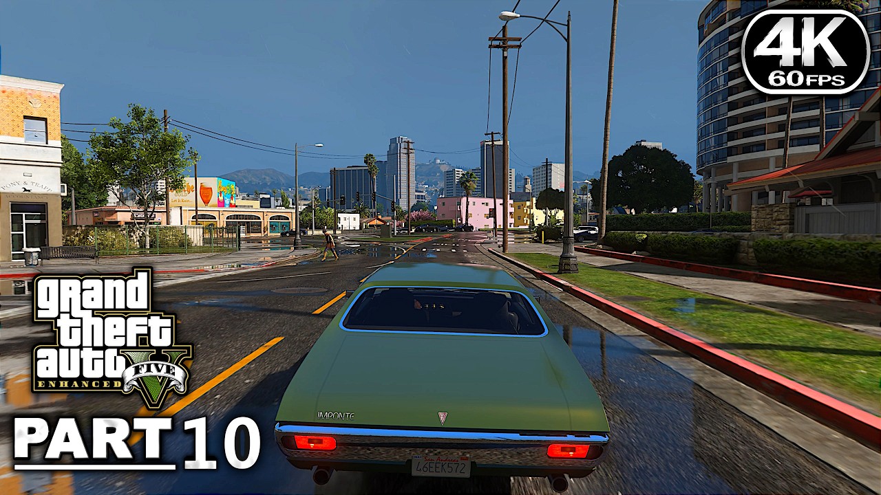 Grand Theft Auto V Enhanced Edition Gameplay Walkthrough Part 10 - PC 4K 60FPS No Commentary