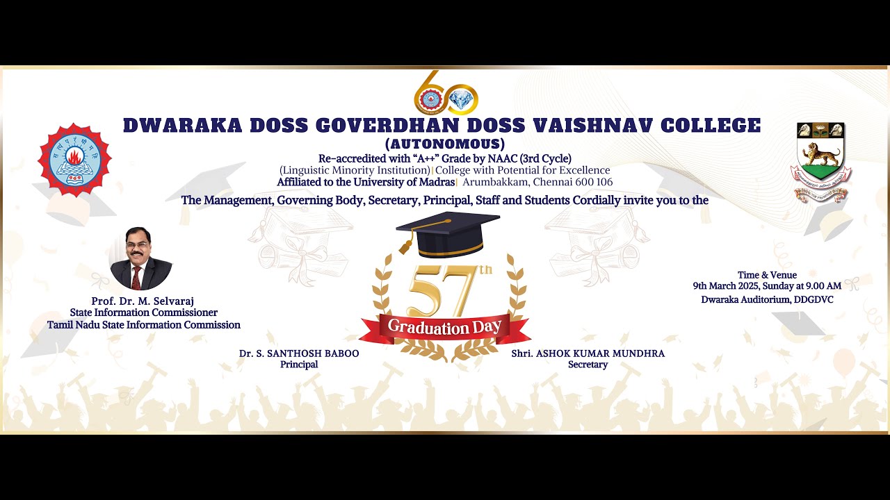 57TH GRADUATION DAY 09-03-2025 BATCH-I