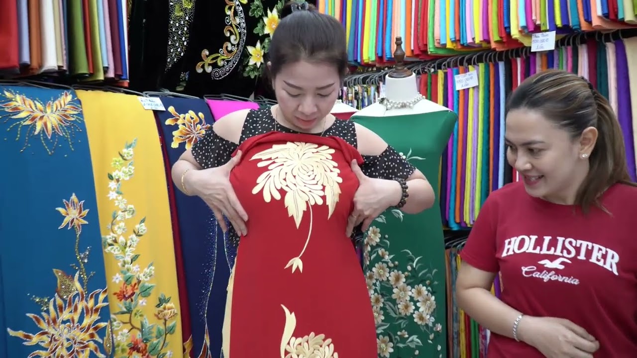 &Aacute;o d&agrave;i Th&aacute;i Tuấn ch&iacute;nh h&atilde;ng _ Kiểu mới nhất Tết 2026.Thanh lịch, nhẹ nh&agrave;ng gi&uacute;p chị em lu&ocirc;n tỏa s&aacute;ng