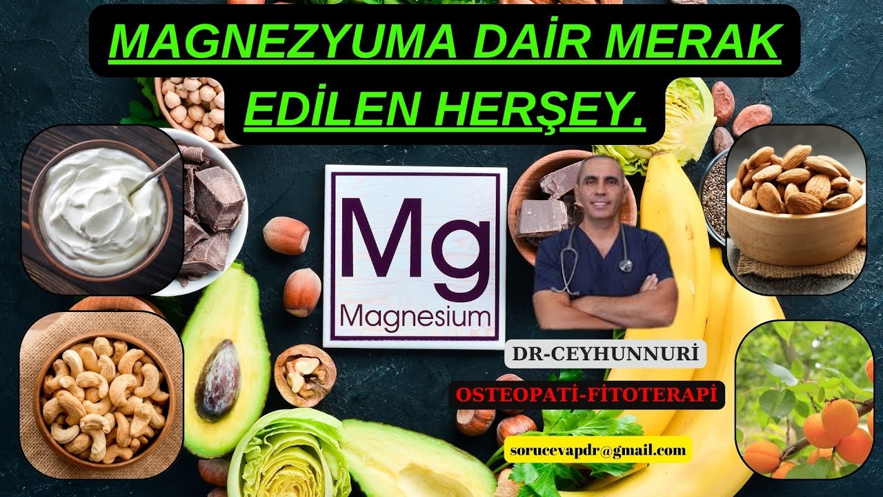 Magnezyuma Dair Merak Edilen Her şey #magnesium #magnezyum
