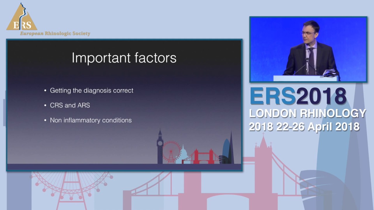 ERS London 2018, Кому необходима операция на лобной пазухе, Шон Кэрри
