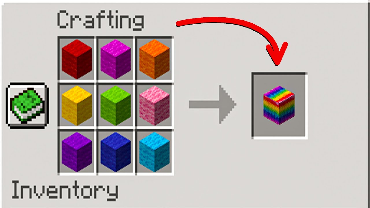 rainbow wool