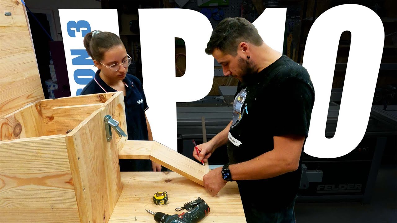 ✅ CONSTRUCTION de A à Z d'un abri de jardin avec poulailler - AMENAGEMENT INTERIEUR - Ep10S3 - LJVS
