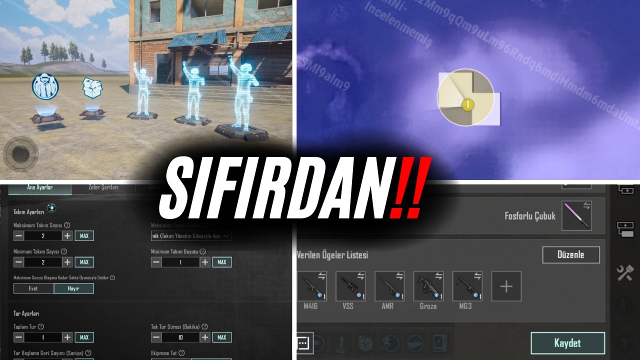 WOW Haritası Nasıl Yapılır? Yeni Başlayanlar İçin PUBG Mobile