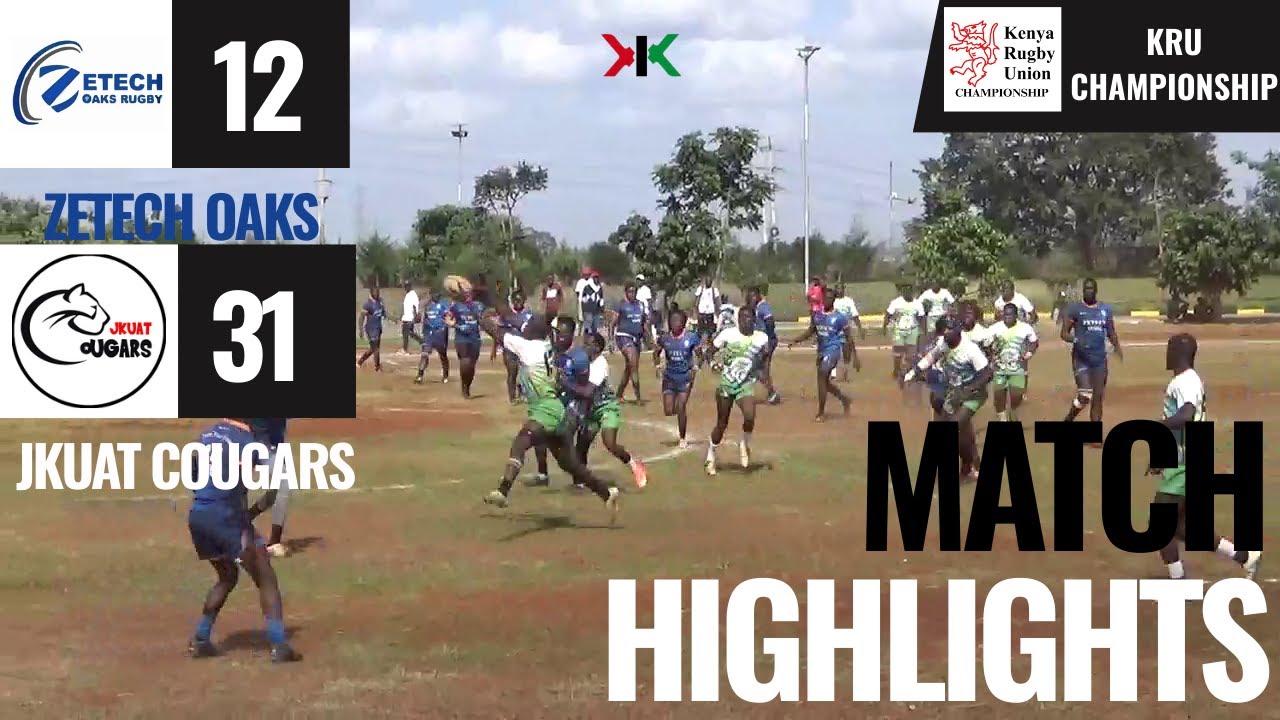 ZETECH OAKS VS JKUAT COUGARS | KRU CHAMPIONSHIP WEEK 5 MATCH HIGHLIGHTS