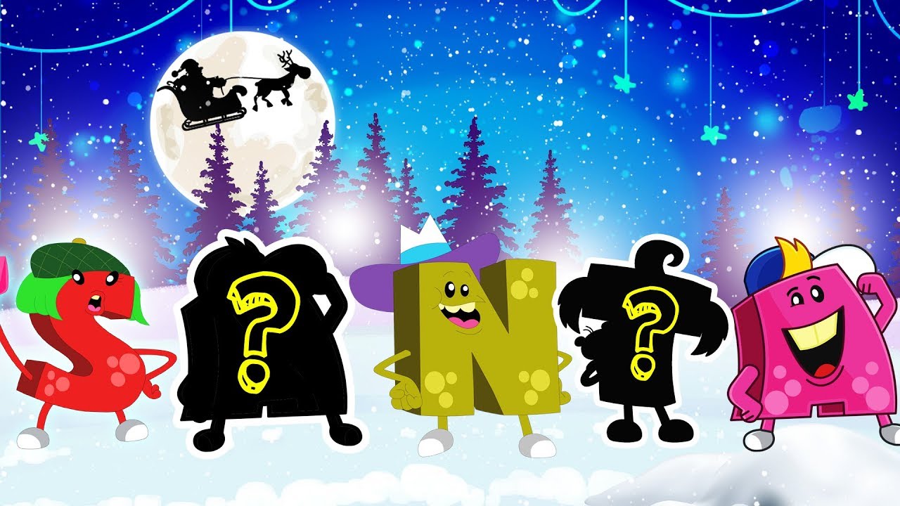 Can you Find the Missing SANTA ? | Guess the Missing Alphabet | Learning Video for Kids |ABC Monster