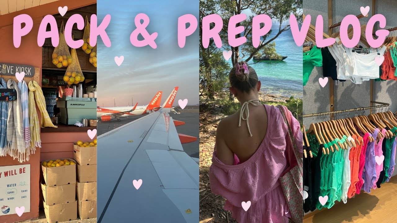 PACK & PREP WITH ME FOR AUSTRALIA♡ | CHLOEWHITTHREAD