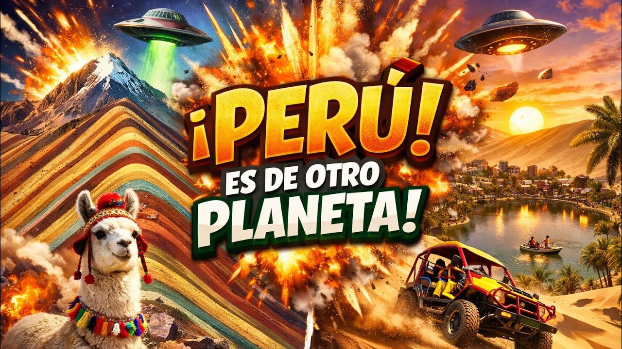 Estos LUGARES De Perú 🇵🇪 No PARECEN de la Tierra 😱