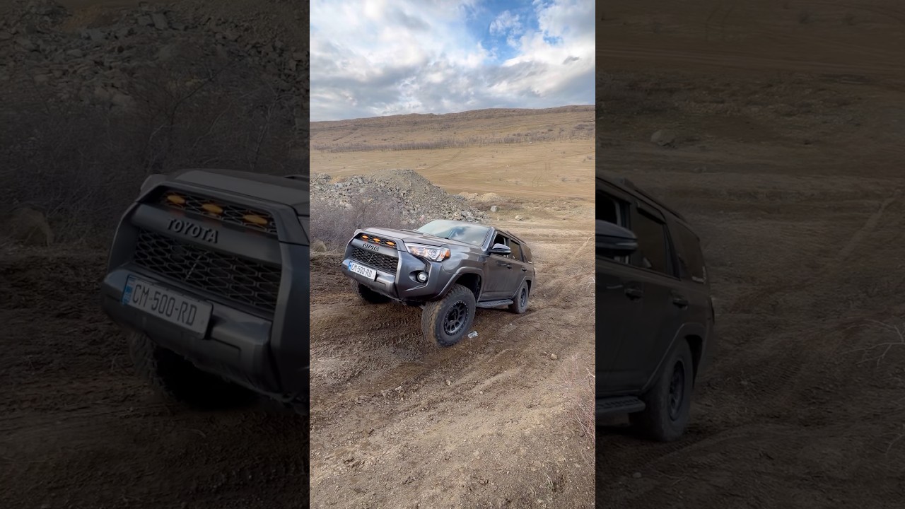 Toyota 4runner TRD с блокировкой дифференциала R/D и системой контроля движения на крутом склоне ...