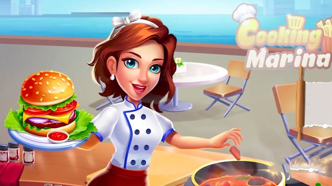 Cooking Marina - fast restaurant cooking games for Android 2020