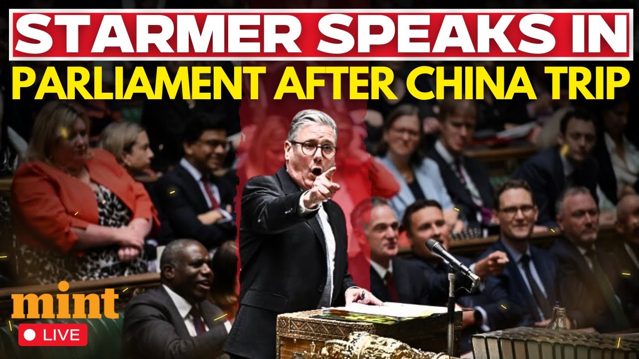 UK News LIVE: UK PM Keir Starmer Answers Questions After China Visit | Tensions With Trump? |Britain