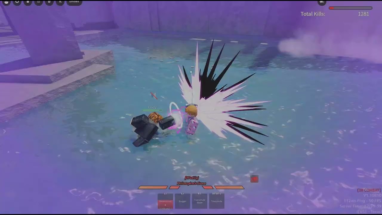 Hacker in jump showdown