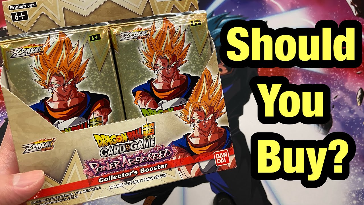 Dragon Ball Super Power Absorbed Collector's Booster Packs Opening!