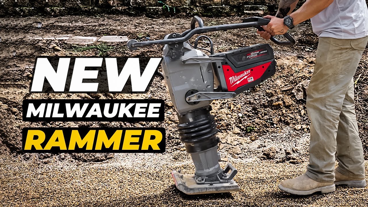 MILwaukee MX FUEL 70kg Rammer THE KING of Construction Equipment