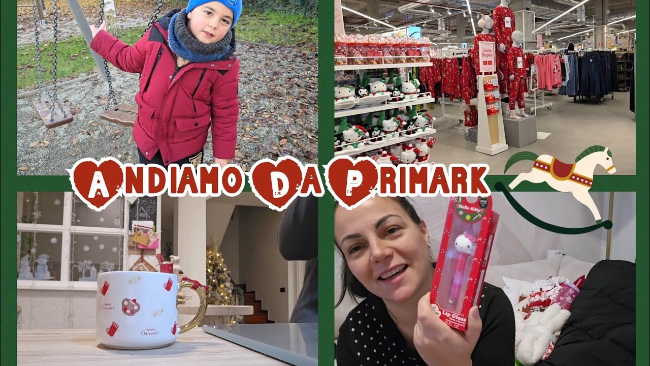 Vlogmas#14/Andiamo da Primark a prendere alcuni regali di Natale🎄⛄️