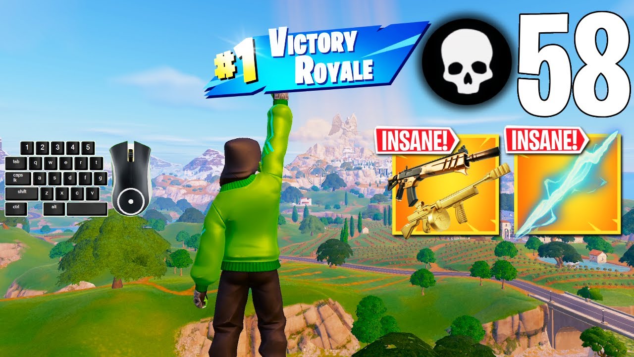58 Elimination Solo vs Squads Wins Full Gameplay (Fortnite Chapter 5 Season 2)