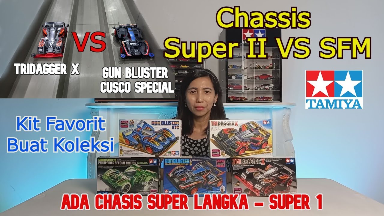 KIT Tamiya SPECIAL - Tridagger X VS Gun Blaster - LANGSUNG TEST RUN!