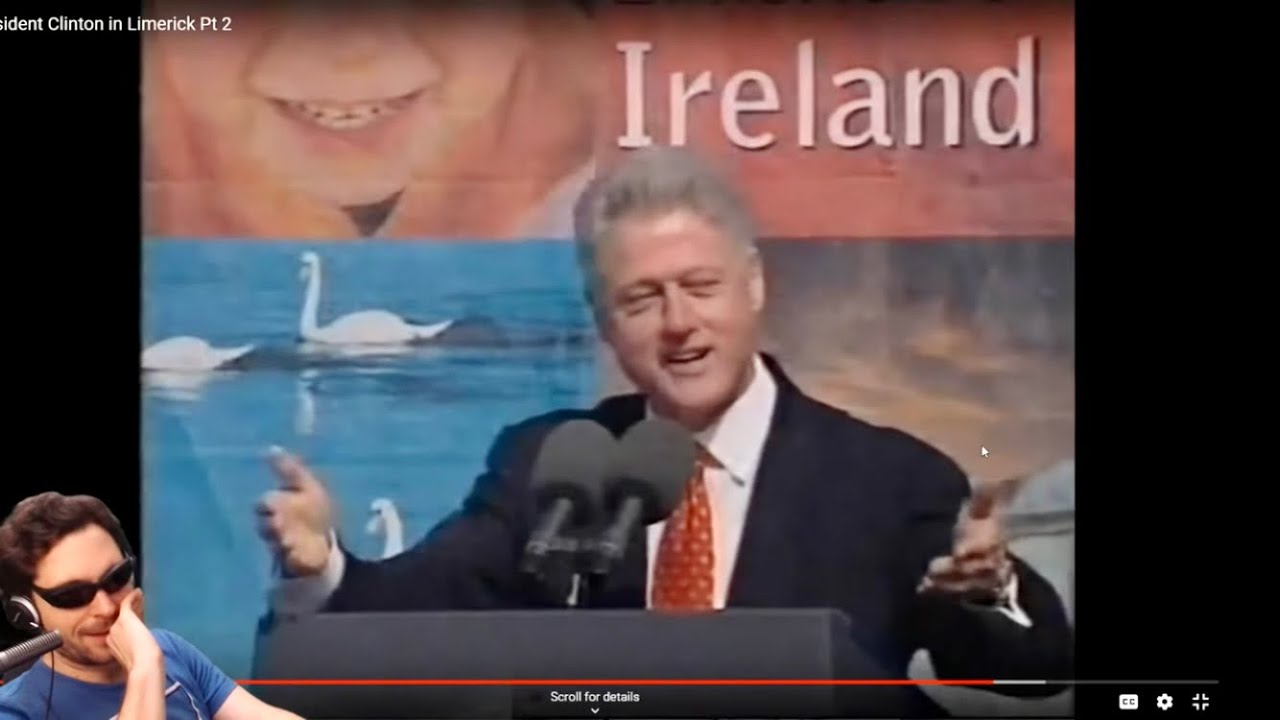 Bill Clinton in Ireland 1998 - Francis Higgins
