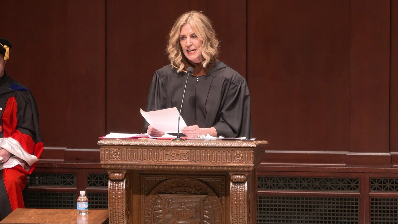 Christine Lahti (BA '72, Theatre) Delivers the 2019 SMTD Commencement Address