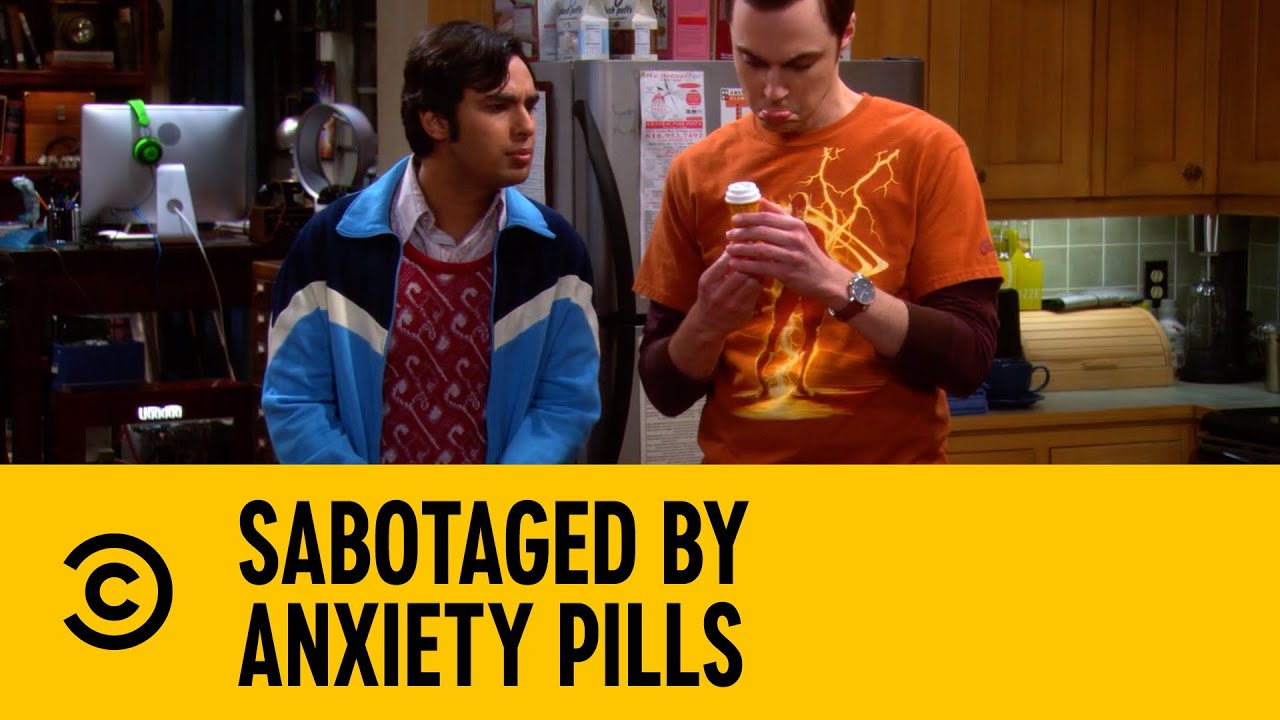 Sabotaged By Anxiety Pills | The Big Bang Theory | Comedy Central Africa