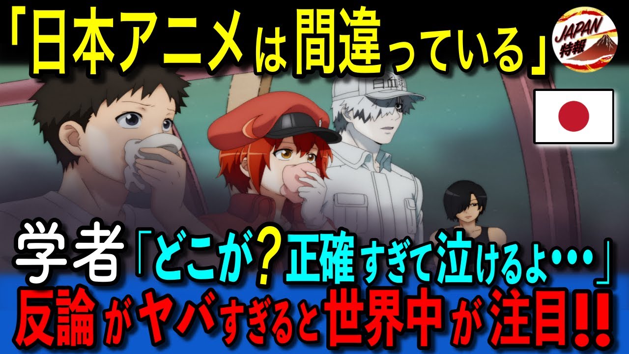 【海外の反応】「日本アニメは信用できない！」海外の視聴者からの指摘に海外ファンが的確な意見で反論！？日本アニメに対して学者や海外のファンから感動や称賛の嵐！！