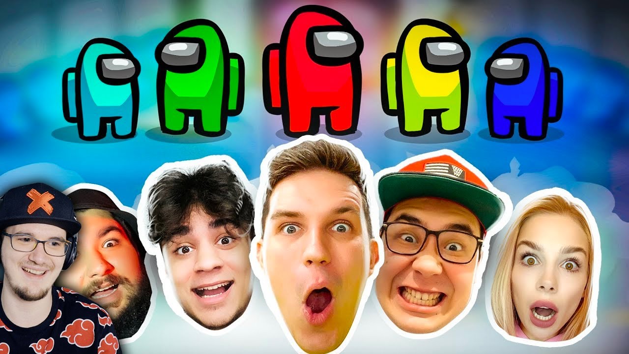 AMONG US в РЕАЛЬНОЙ ЖИЗНИ! Найди ПРЕДАТЕЛЯ, чтобы ВЫЖИТЬ! ► Дима Масленников | Реакция