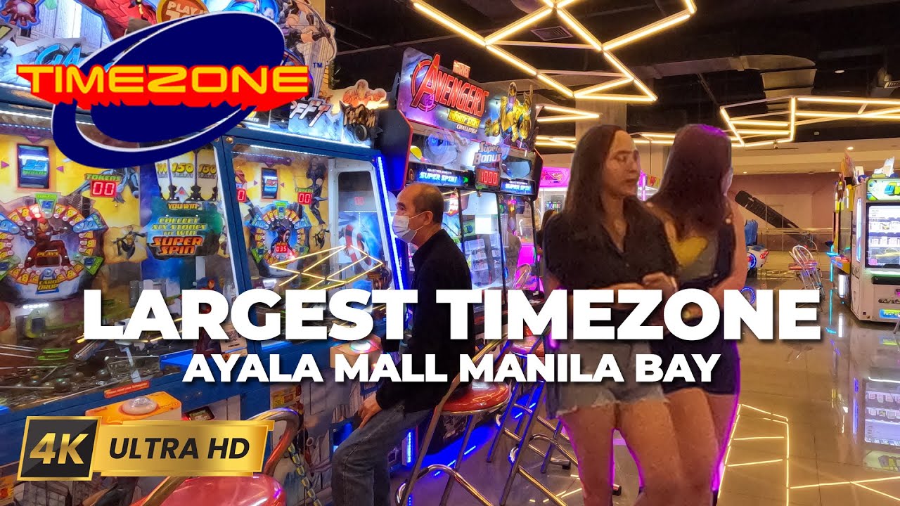 Largest Timezone Ayala Malls Manila Bay | Walking Tour 4K UHD