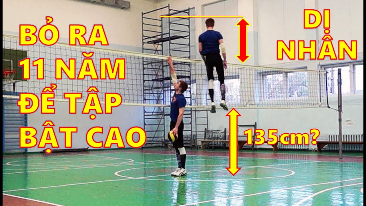Egor - Tấm Gương Sự Nổ Lực Tập Bật Cao  - BÓng Chuyền Thế Giới