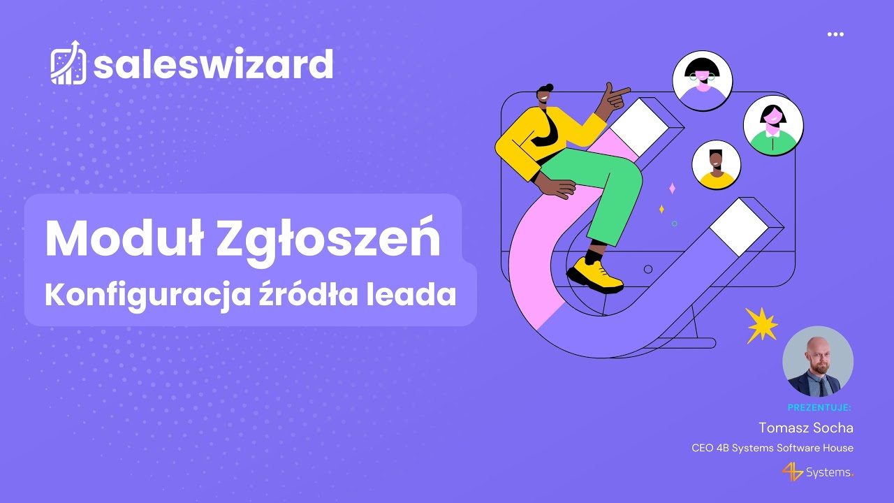 Moduł Zgłoszeń - konfiguracja źródła leadów w SalesWizard CRM 🧙‍♂️