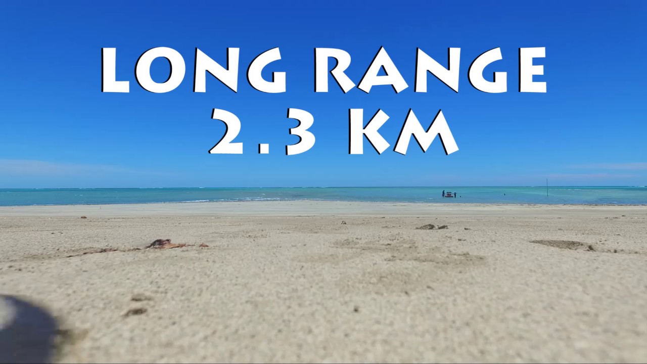 ALDRONE Imagens - Voo Long Range, 2.3km em Tatuamunha - AL