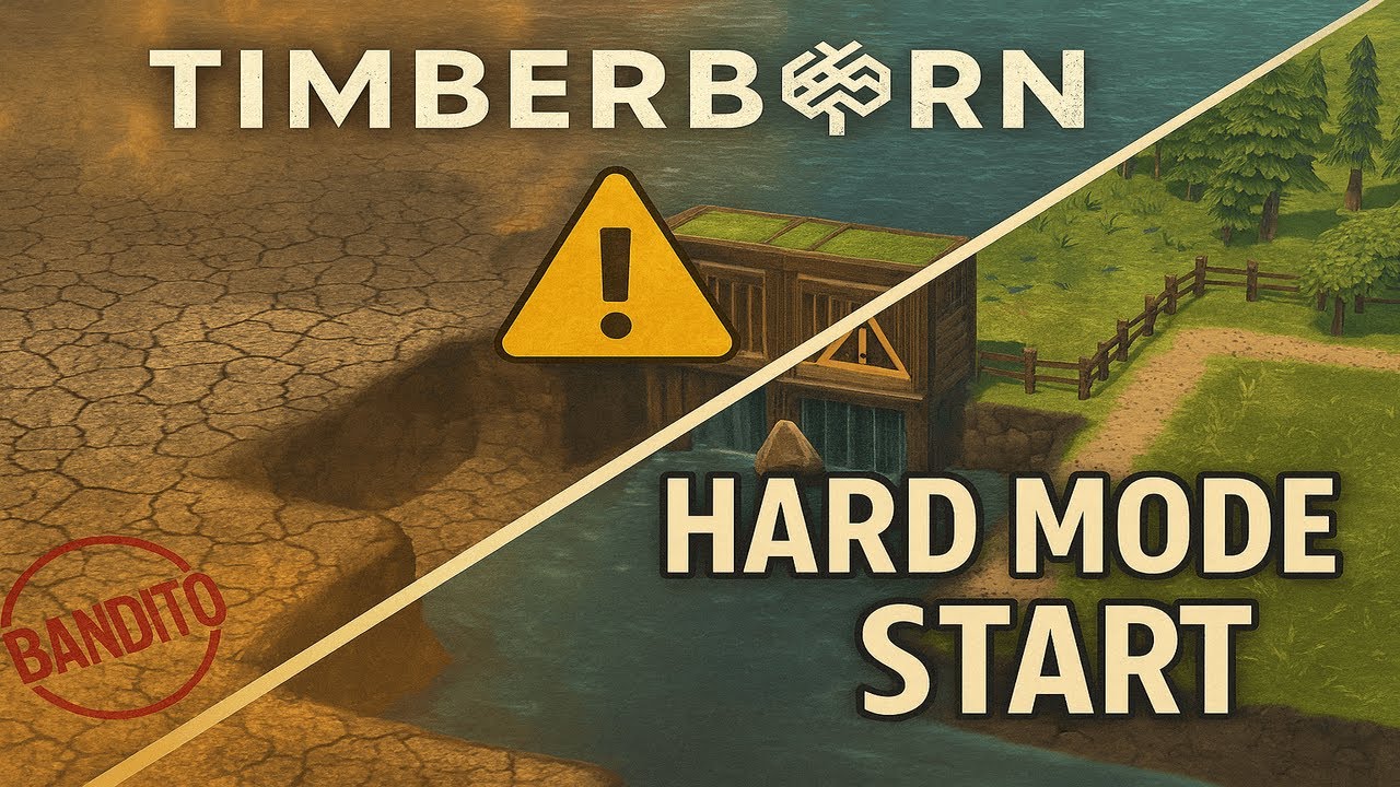 Timberborn Hard Mode Ep 1 &mdash; Can We Survive the First Drought?
