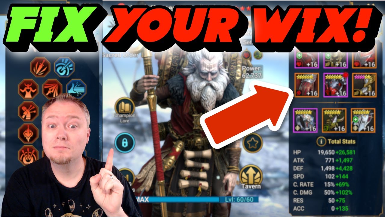 Почему ваша команда боссов клана Виксвелл не работает?! Рейд: Shadow Legends