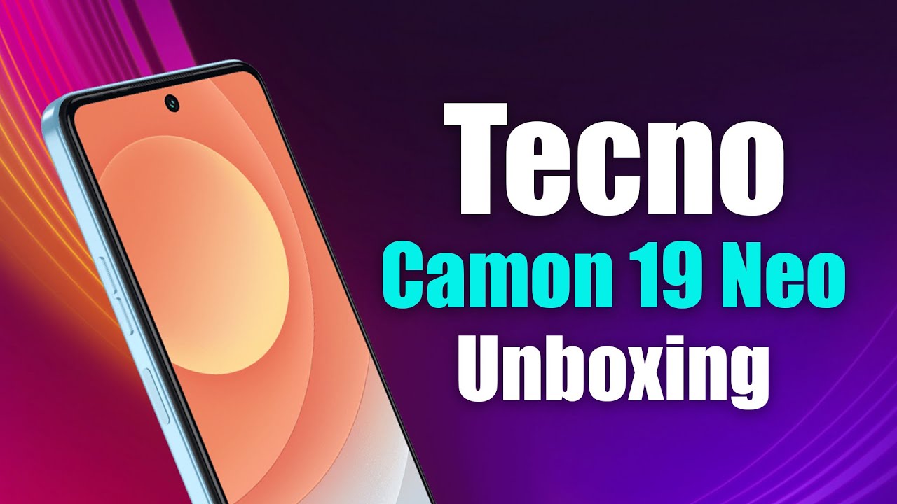 Tecno Camon 19 Neo Unboxing- Most Stylish Looking Budget Smartphone