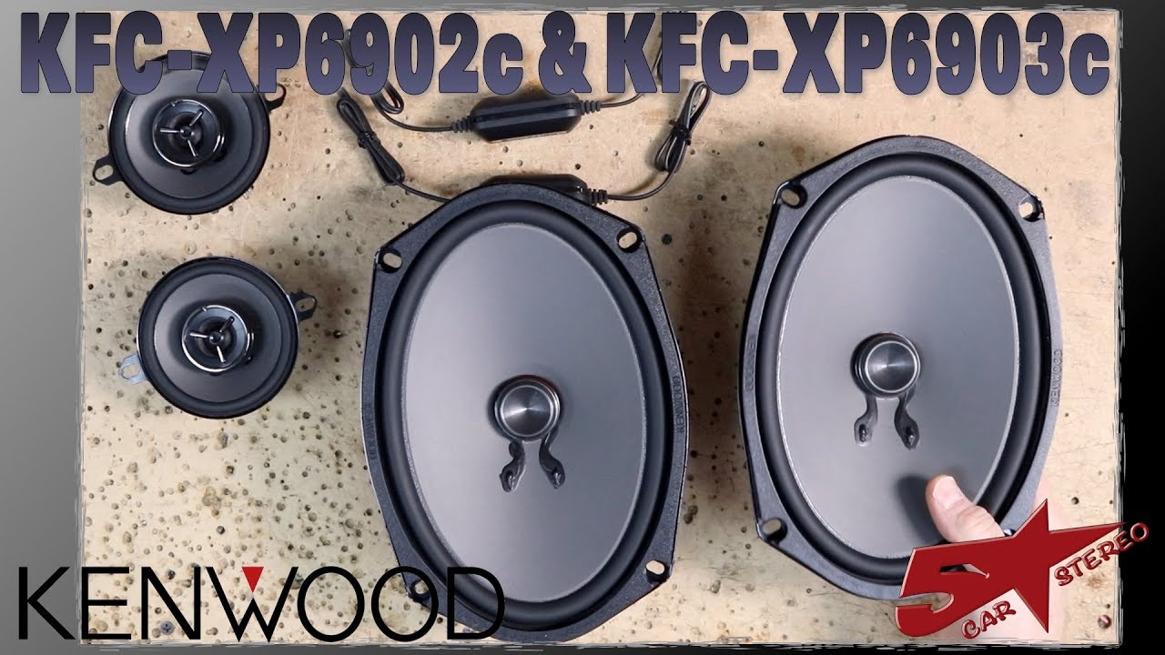 Kenwood Excelon KFC XP6902c and XFC XP6903c unboxing, install, and review