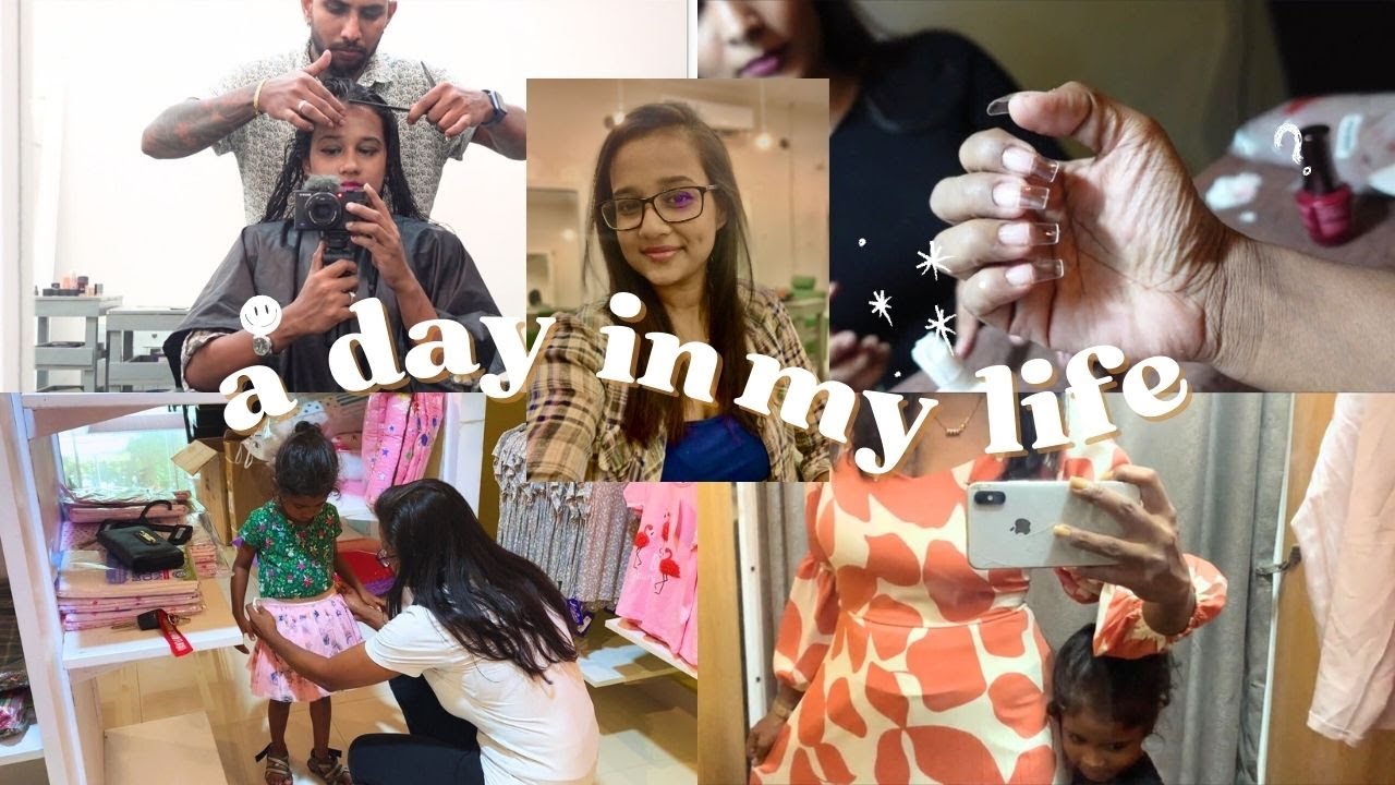 මගේ වැඩ ගොඩක් කරපු දවසක් | Salon Day | Clothes & Toys Shopping