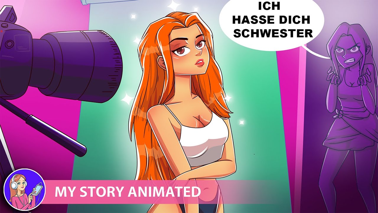 Blonde Schwester hasst mich, weil ich Schwarzhaarig bin, Sie wird es bereuen