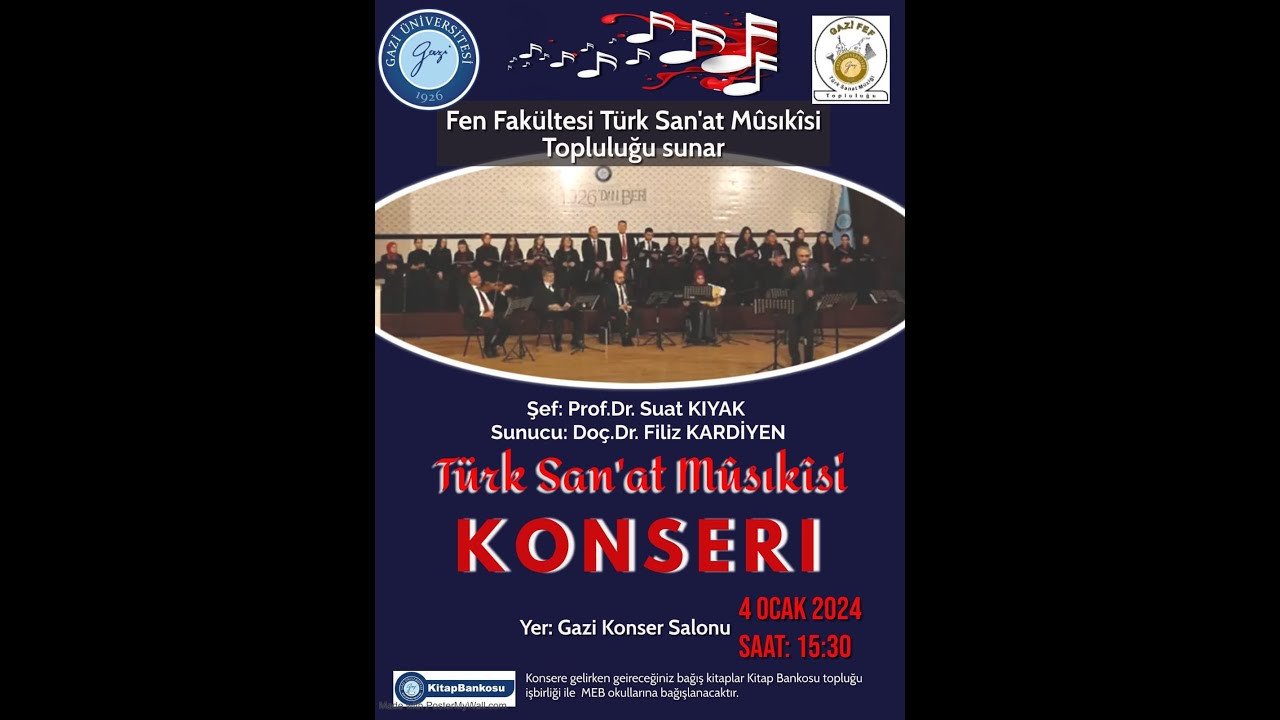 Türk San'at Mûsıkîsi Konseri 2024