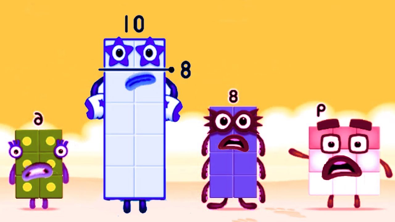 Numberblocks Learning Academy #65 - Numberblocks 4 9 1  - Numberblocks Magic Run - Numberblocks Game