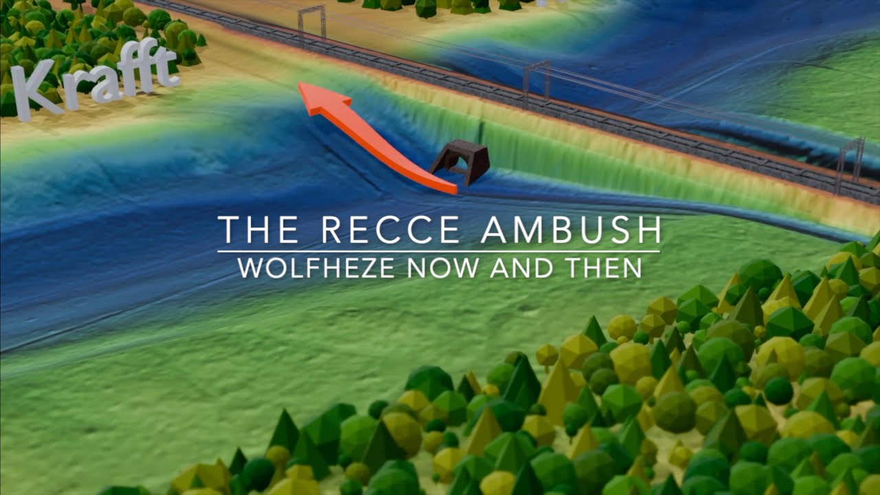 Recce Ambush Wolfheze Now and Then