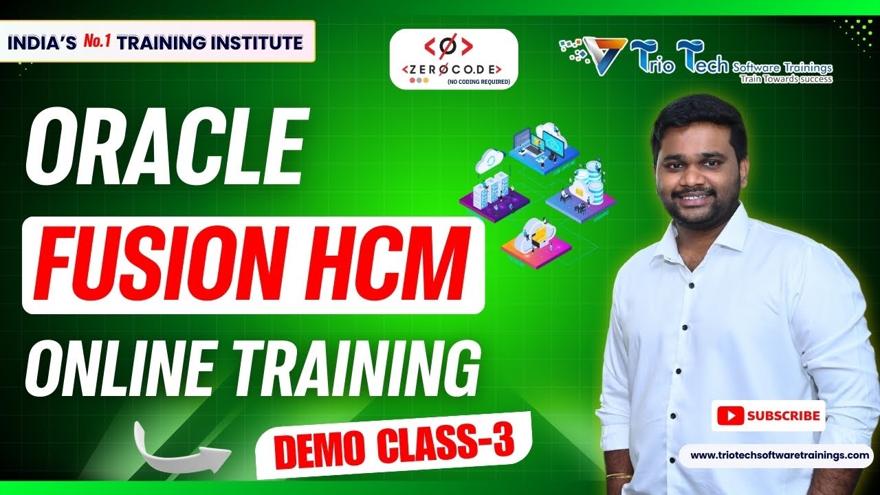 Oracle Fusion Cloud HCM Online Training | Oracle Fusion HCM Course |Oracle HCM Certification Demo-3