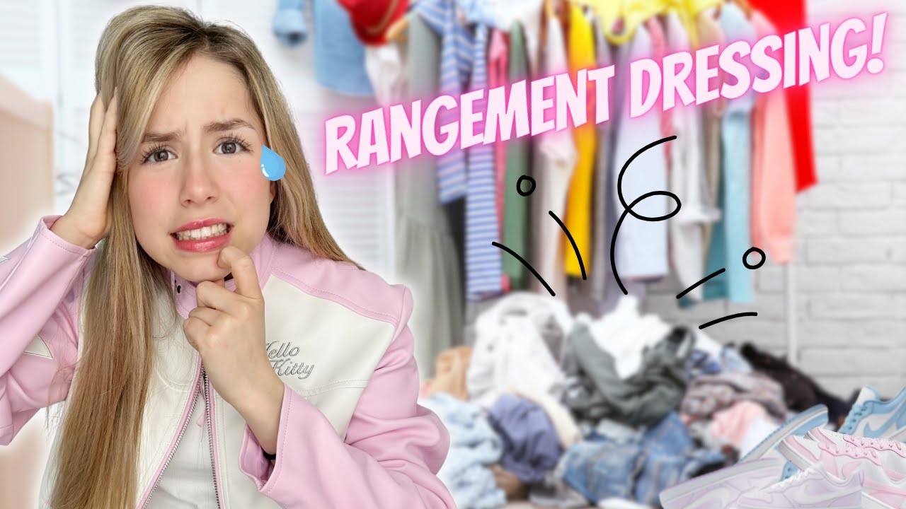 JE TRIE MON DRESSING ! Organisation, rangement, dressing, placard, armoire ...)