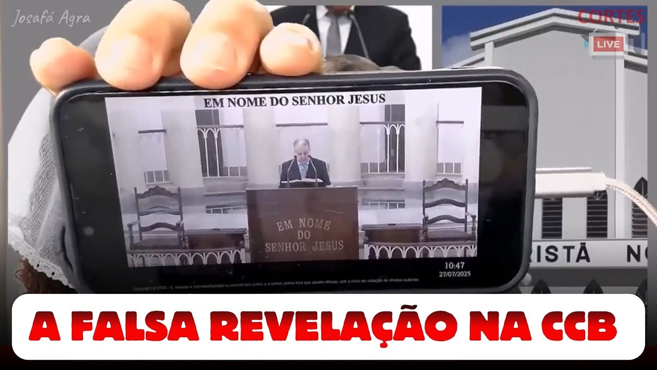 A FARSA DA REVELAÇÃO DESMASCARADA AO VIVO