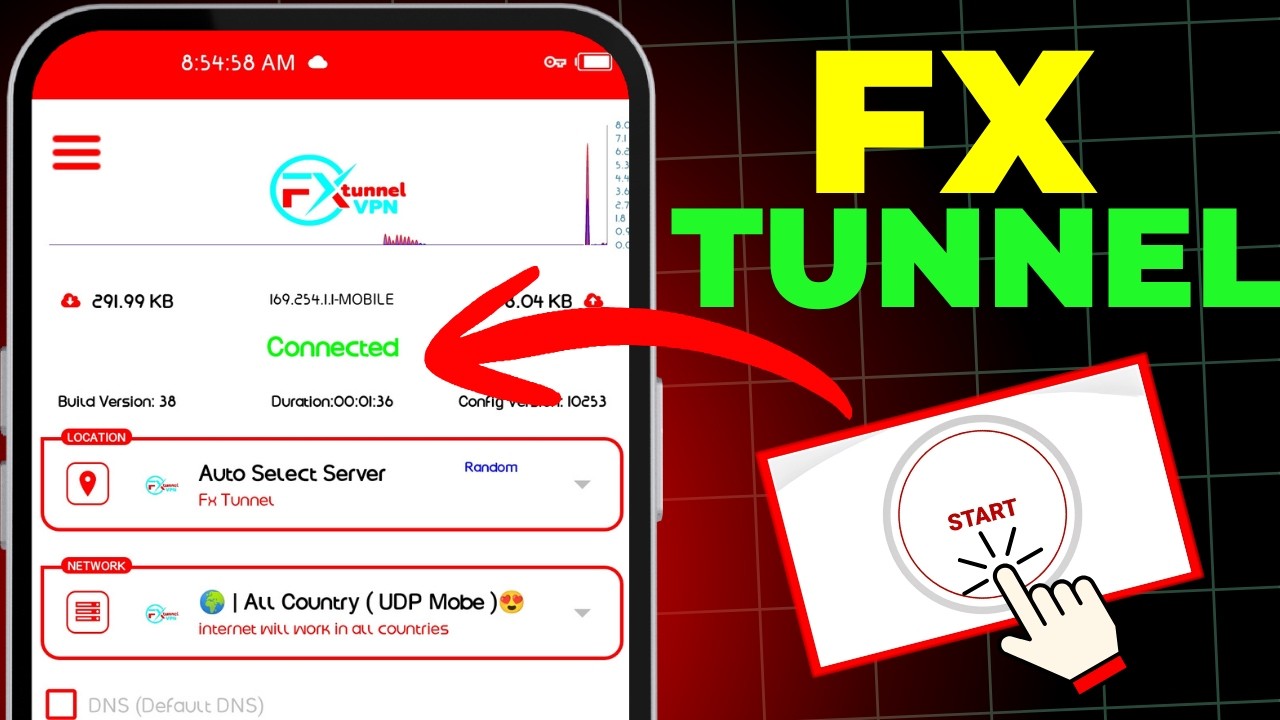 Руководство по настройке бесплатного интернета через FX Tunnel VPN (2026)