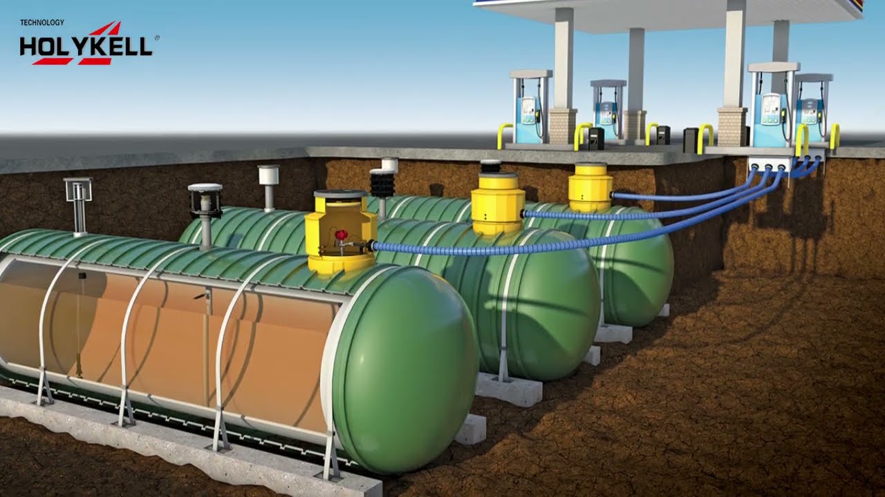 Fuel Level Monitoring at Gas Station Using Automatic Tank Gauge (ATG) System