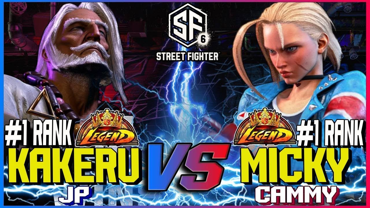 SF6 ▰ Kakeru (#1 Ranked JP) vs Micky (#1 Ranked Cammy) ▰ Street Fighter 6 High Level Gameplay